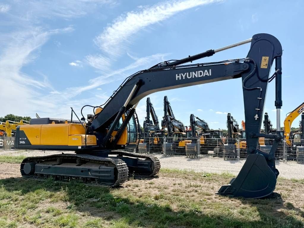 Kettenbagger типа Hyundai R340L Smart - New / Unused / Hammer Lines, Gebrauchtmaschine в Veldhoven (Фотография 8)