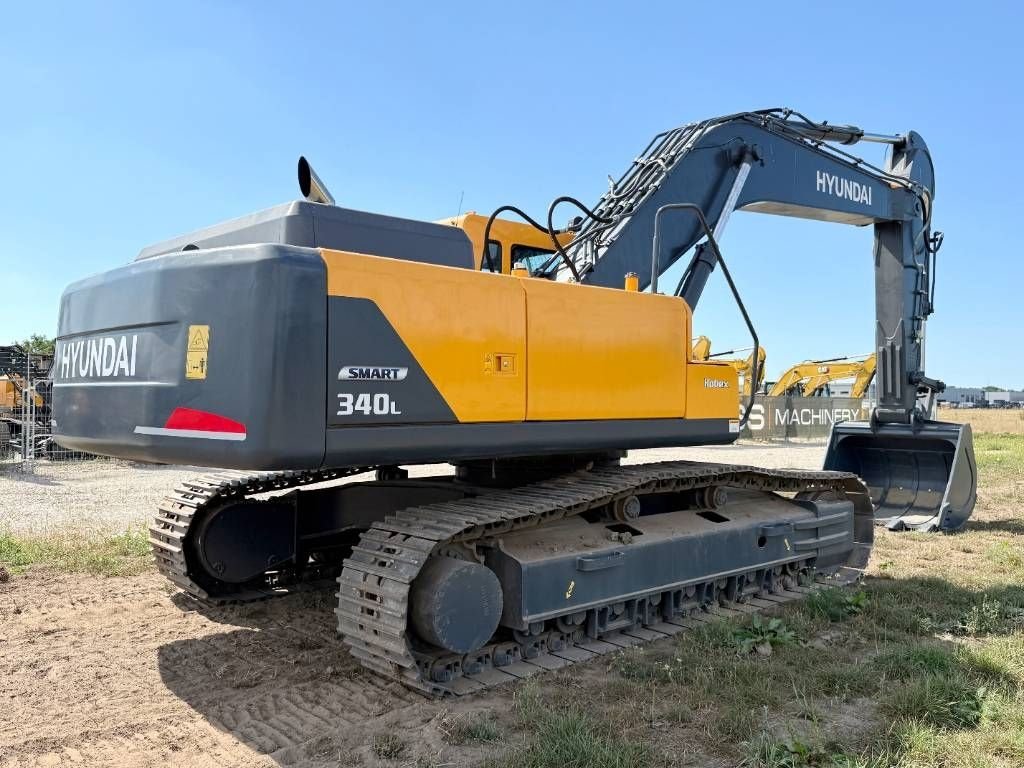 Kettenbagger типа Hyundai R340L Smart - New / Unused / Hammer Lines, Gebrauchtmaschine в Veldhoven (Фотография 5)