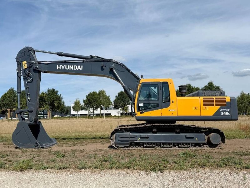 Kettenbagger des Typs Hyundai R340L Smart - New / Unused / Hammer Lines, Gebrauchtmaschine in Veldhoven (Bild 1)