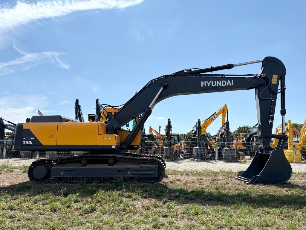 Kettenbagger типа Hyundai R340L Smart - New / Unused / Hammer Lines, Gebrauchtmaschine в Veldhoven (Фотография 7)