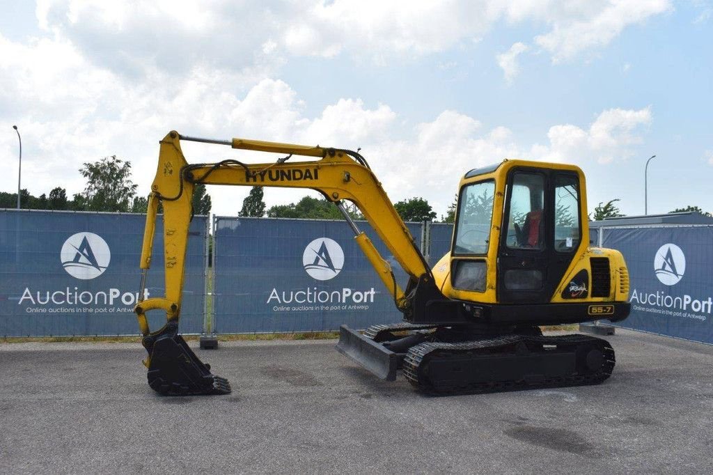 Kettenbagger от тип Hyundai R55-7, Gebrauchtmaschine в Antwerpen (Снимка 1)