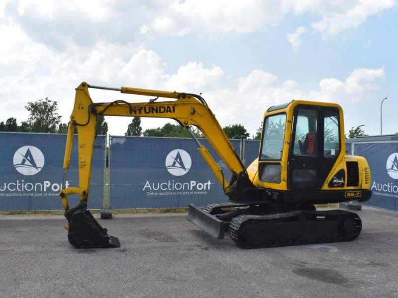 Kettenbagger типа Hyundai R55-7, Gebrauchtmaschine в Antwerpen (Фотография 1)