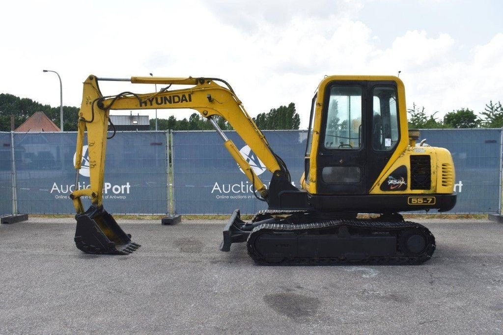 Kettenbagger от тип Hyundai R55-7, Gebrauchtmaschine в Antwerpen (Снимка 2)