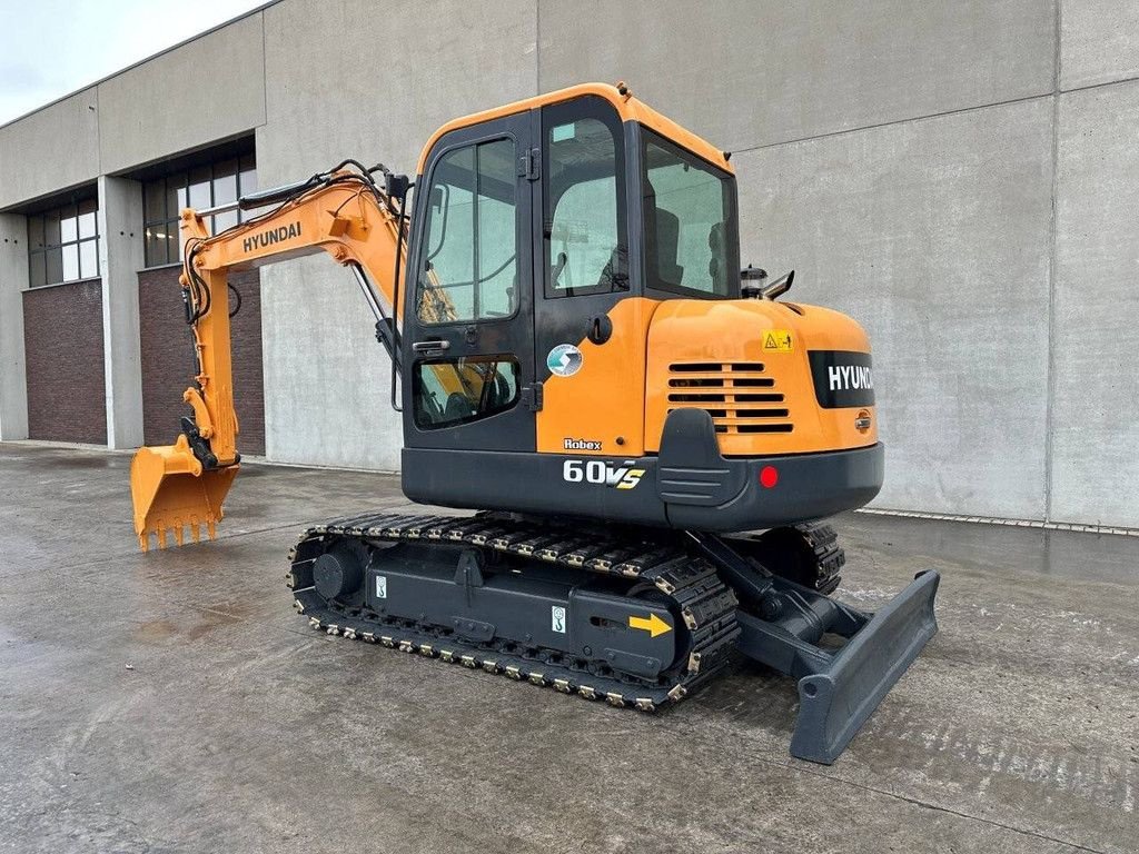 Kettenbagger des Typs Hyundai R60VS, Gebrauchtmaschine in Antwerpen (Bild 7)