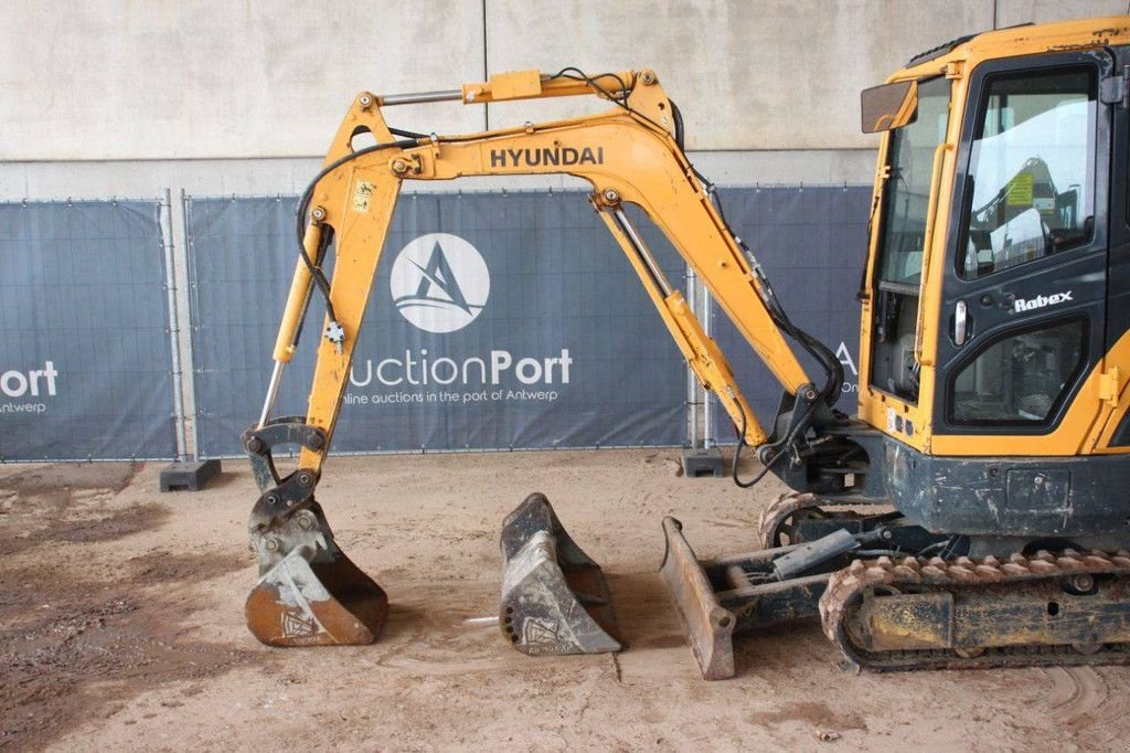 Kettenbagger Türe ait Hyundai Robex25Z-9AK, Gebrauchtmaschine içinde Antwerpen (resim 10)