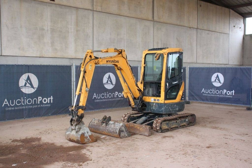 Kettenbagger Türe ait Hyundai Robex25Z-9AK, Gebrauchtmaschine içinde Antwerpen (resim 9)