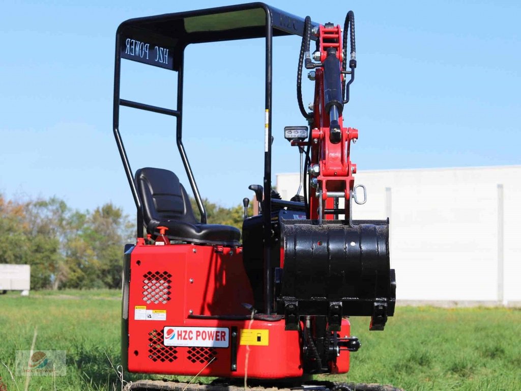 Kettenbagger του τύπου HZC Power BKB851K Minibbager mit verstellbarem Fahrwerk und Schwenkarm, Neumaschine σε Krefeld (Φωτογραφία 12)