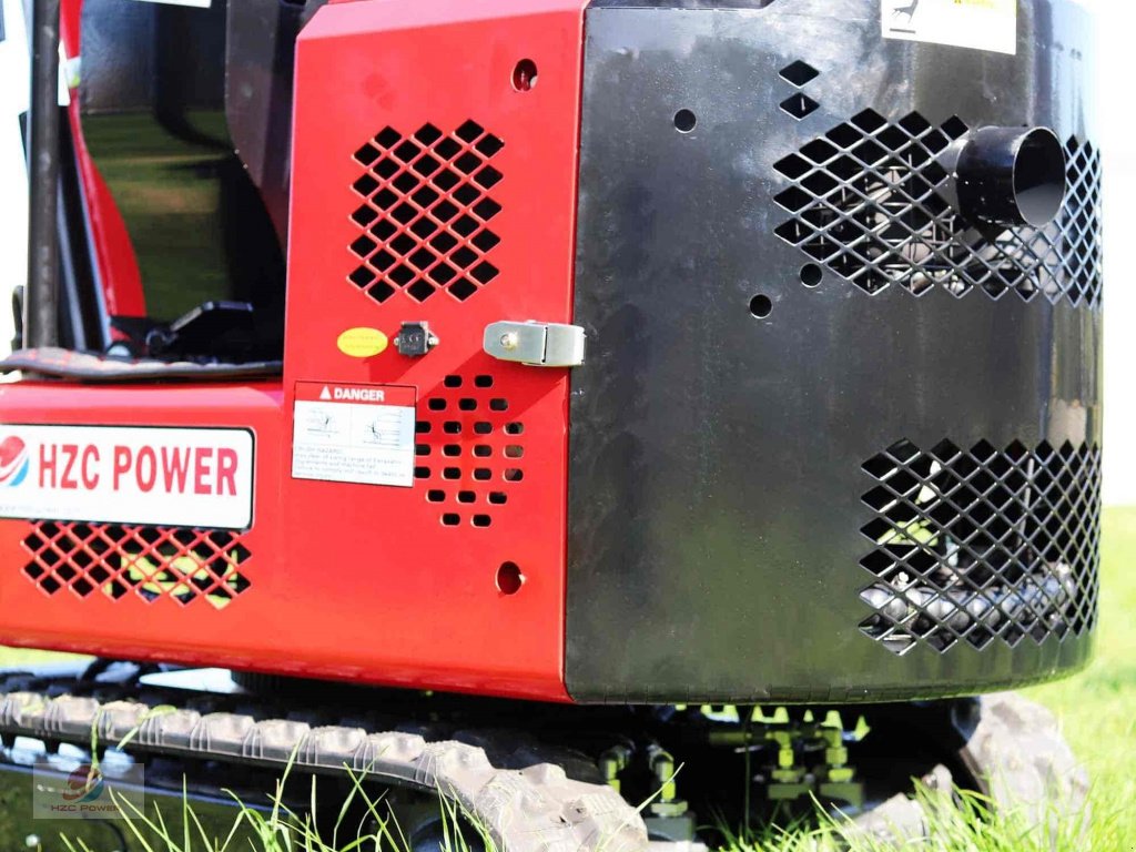 Kettenbagger του τύπου HZC Power BKB851K Minibbager mit verstellbarem Fahrwerk und Schwenkarm, Neumaschine σε Krefeld (Φωτογραφία 17)