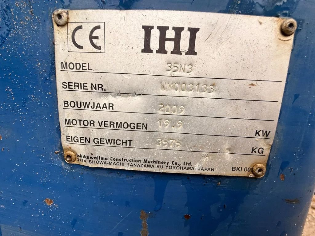 Kettenbagger του τύπου IHI 35N3, Gebrauchtmaschine σε Kootwijkerbroek (Φωτογραφία 11)