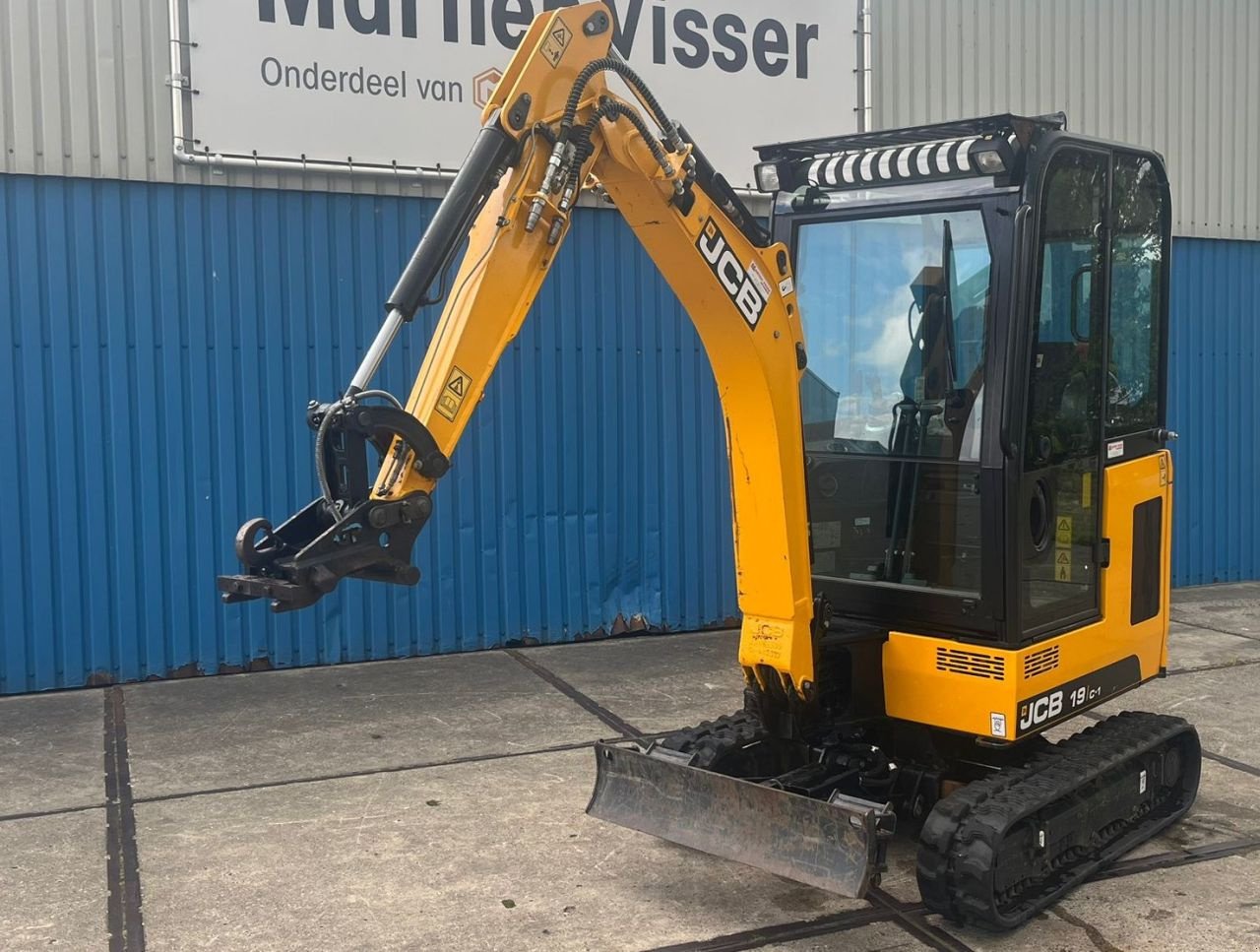 Kettenbagger del tipo JCB 19C-1 PP, Gebrauchtmaschine In Joure (Immagine 2)
