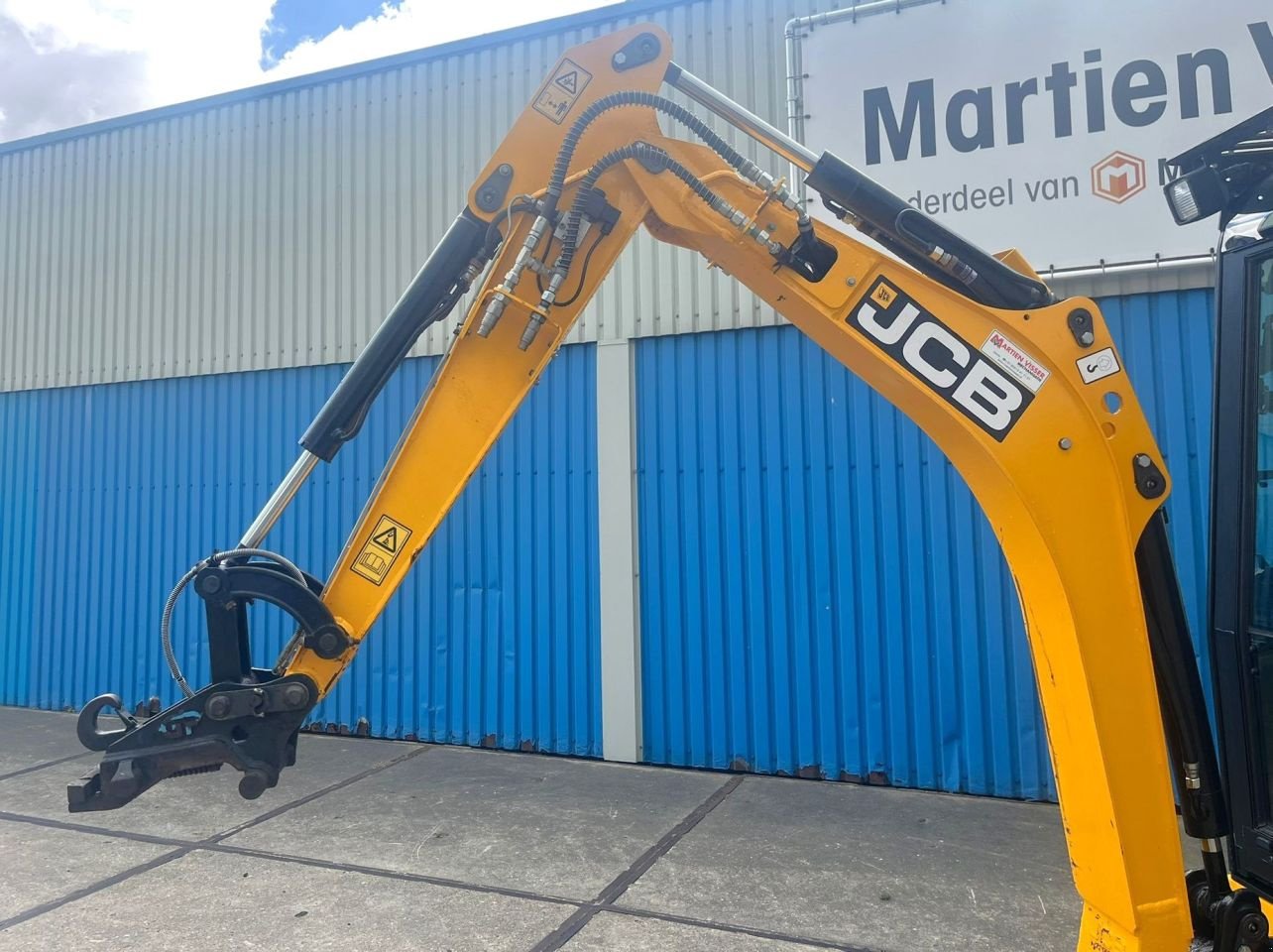 Kettenbagger del tipo JCB 19C-1 PP, Gebrauchtmaschine In Joure (Immagine 9)