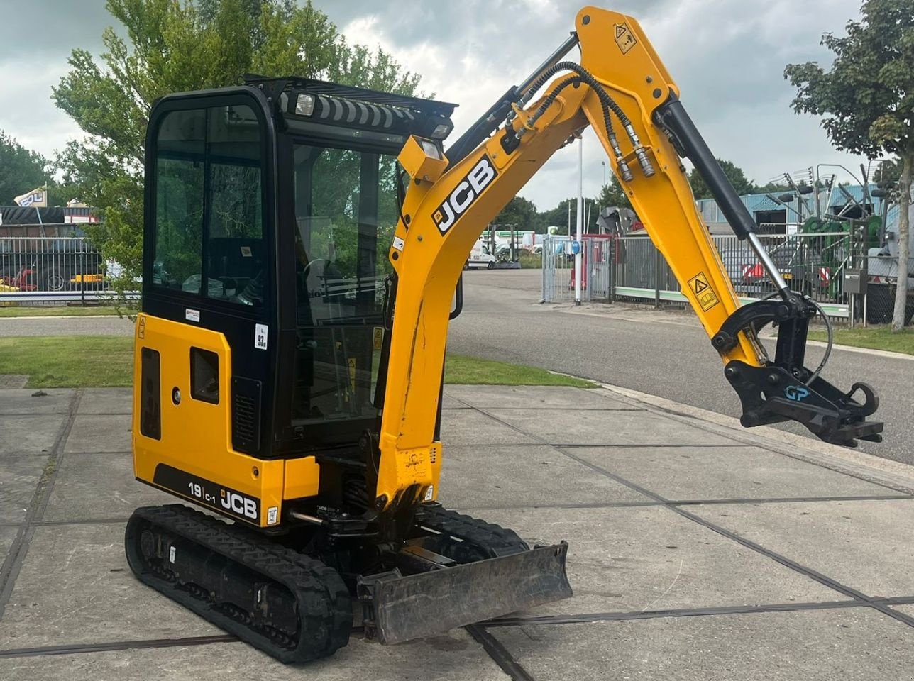 Kettenbagger del tipo JCB 19C-1 PP, Gebrauchtmaschine In Joure (Immagine 3)