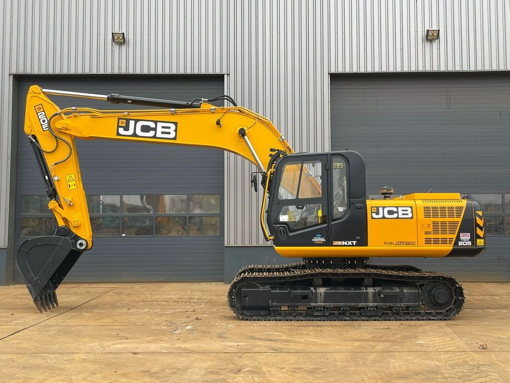 Kettenbagger des Typs JCB 205, Neumaschine in Velddriel (Bild 1)