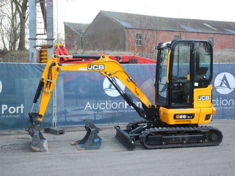 Kettenbagger typu JCB 26C-1, Gebrauchtmaschine w Antwerpen