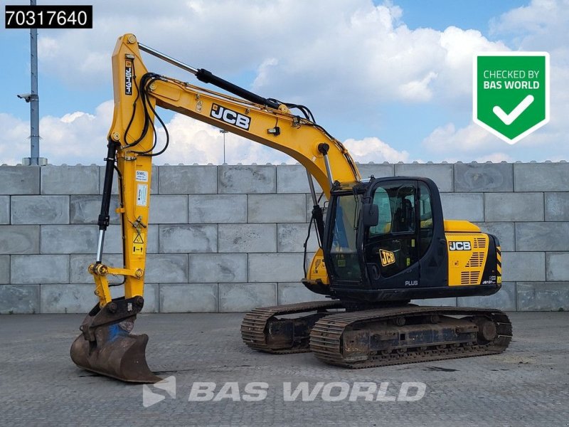 Kettenbagger a típus JCB JS131 LC, Gebrauchtmaschine ekkor: Veghel (Kép 1)