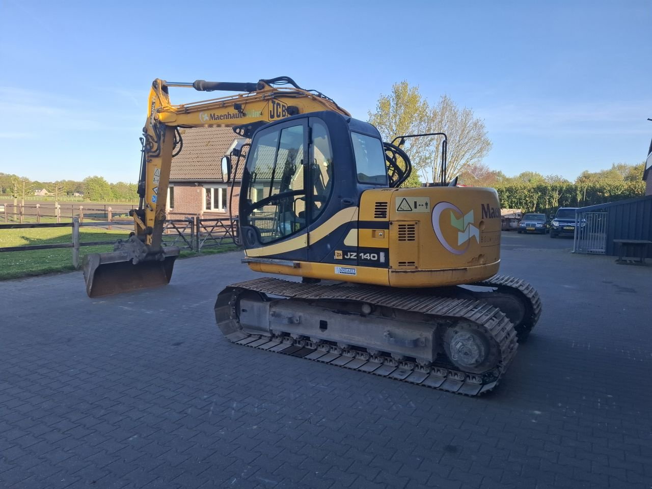 Kettenbagger от тип JCB Jz140, Gebrauchtmaschine в nistelrode (Снимка 3)