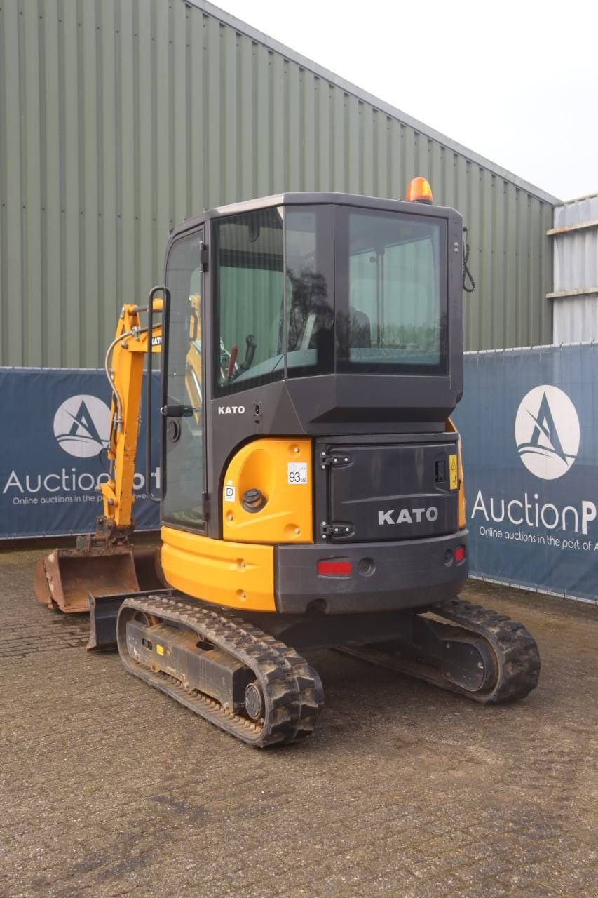 Kettenbagger tip Kato HD27 V4, Gebrauchtmaschine in Antwerpen (Poză 4)