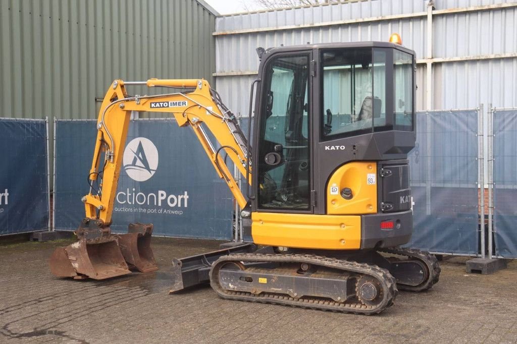 Kettenbagger tip Kato HD27 V4, Gebrauchtmaschine in Antwerpen (Poză 3)