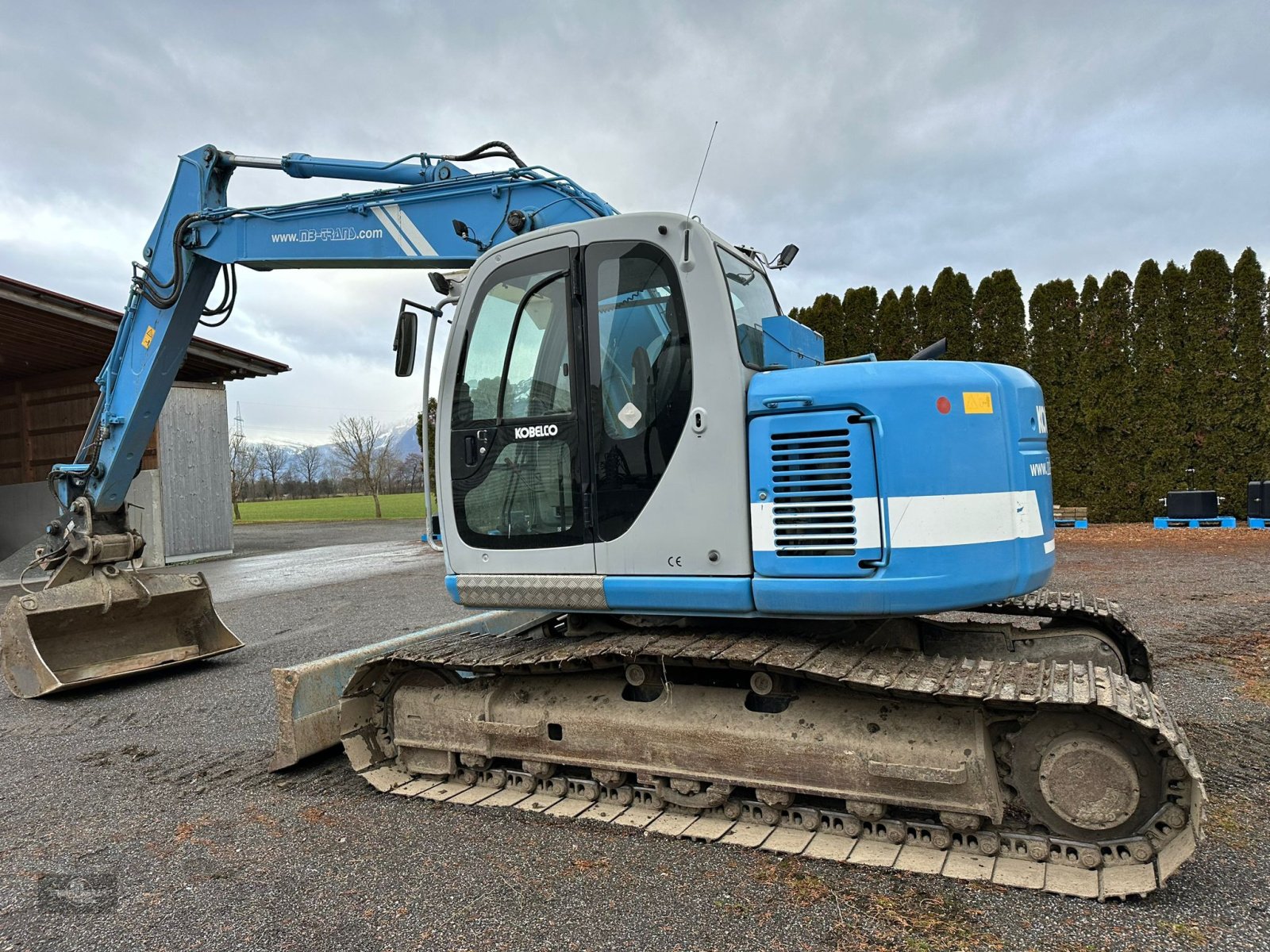 Kettenbagger des Typs Kobelco SK 135 SR-LC Kettenbagger, Gebrauchtmaschine in Rankweil (Bild 4)