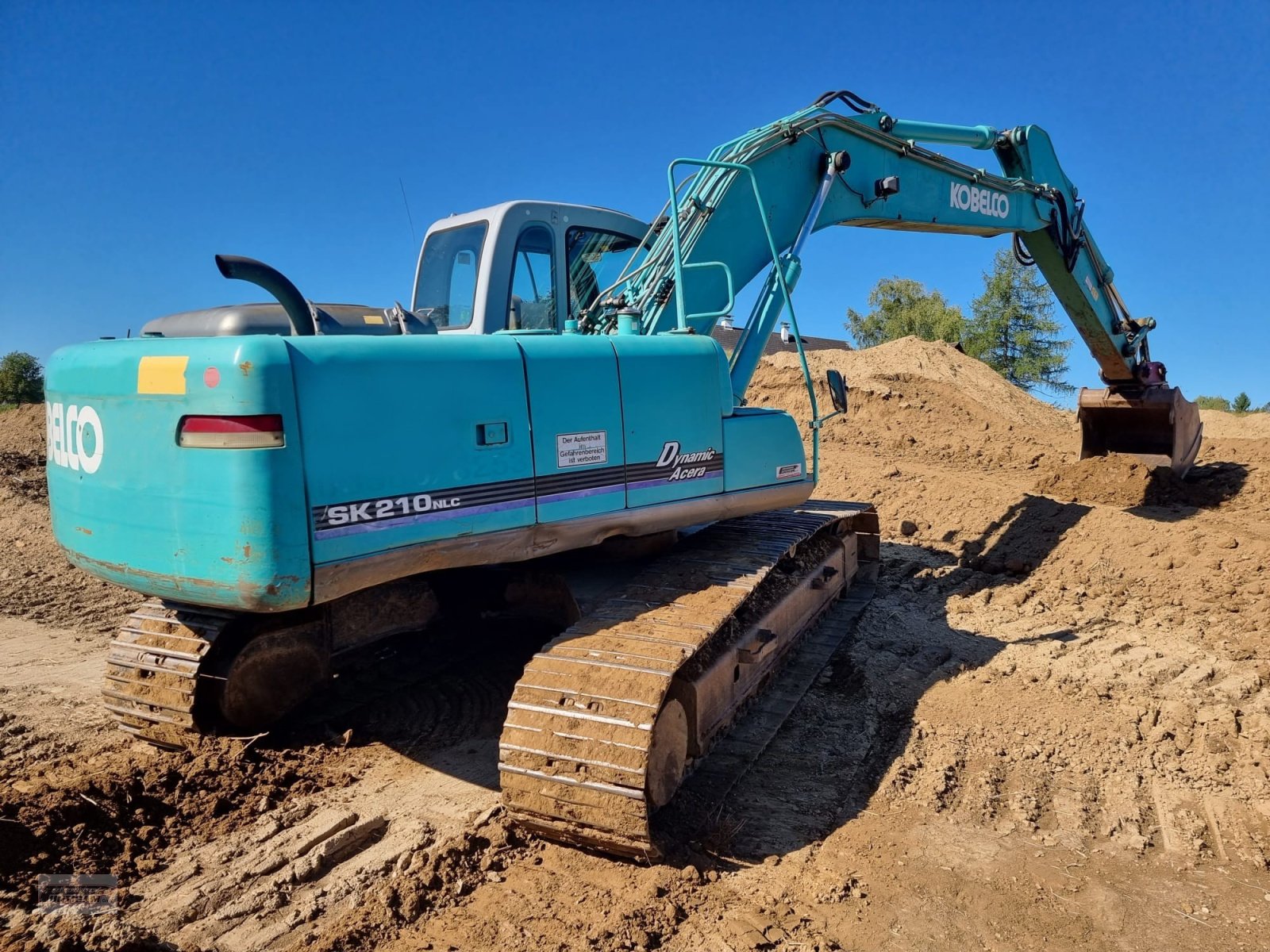 Kettenbagger typu Kobelco SK 210 NLC-6E, Gebrauchtmaschine v Deutsch - Goritz (Obrázek 8)
