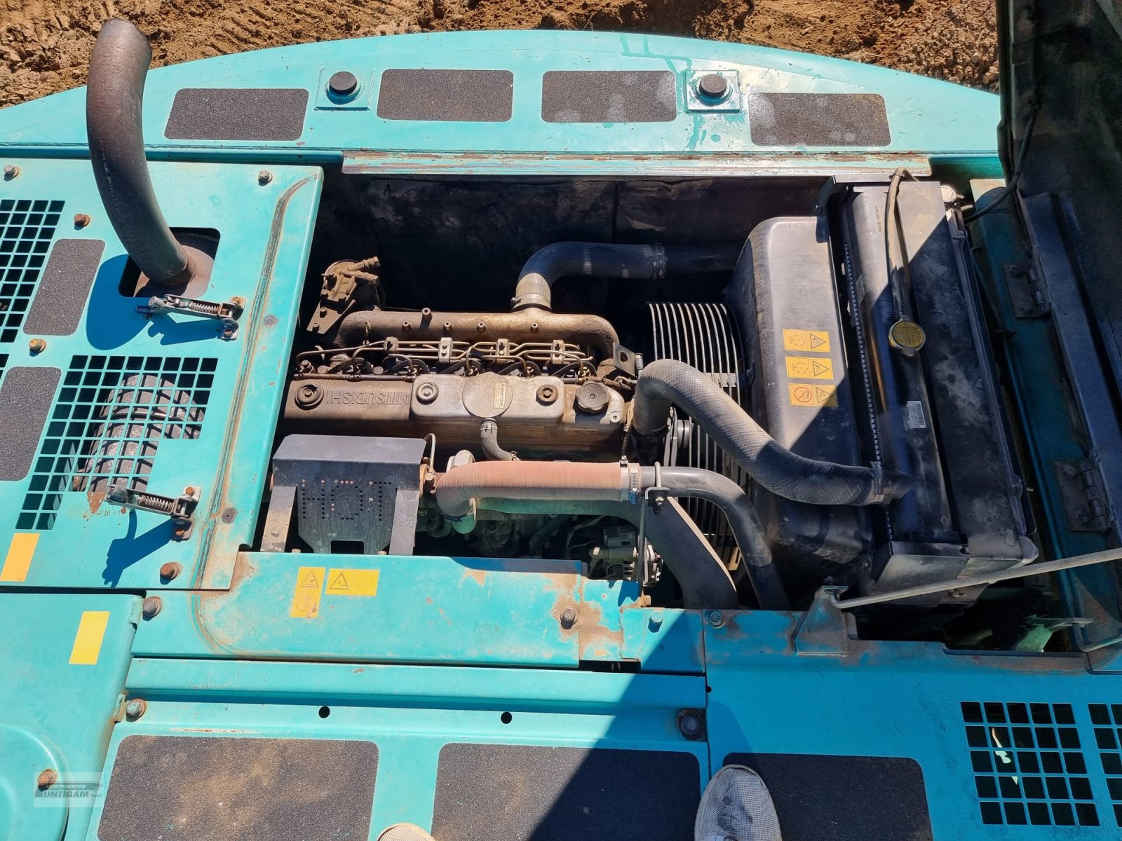 Kettenbagger typu Kobelco SK 210 NLC-6E, Gebrauchtmaschine v Deutsch - Goritz (Obrázek 16)