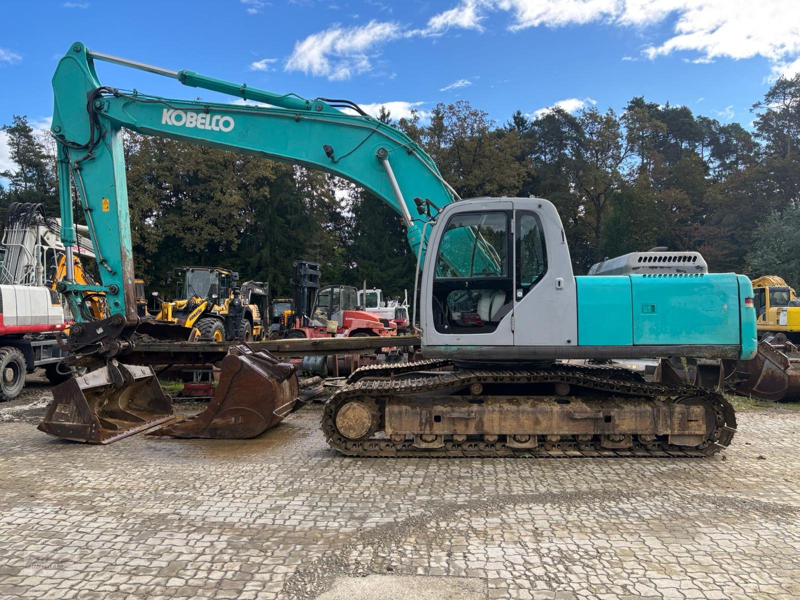 Kettenbagger of the type Kobelco SK 250 NLC-6ES, Gebrauchtmaschine in Deutsch - Goritz (Picture 1)