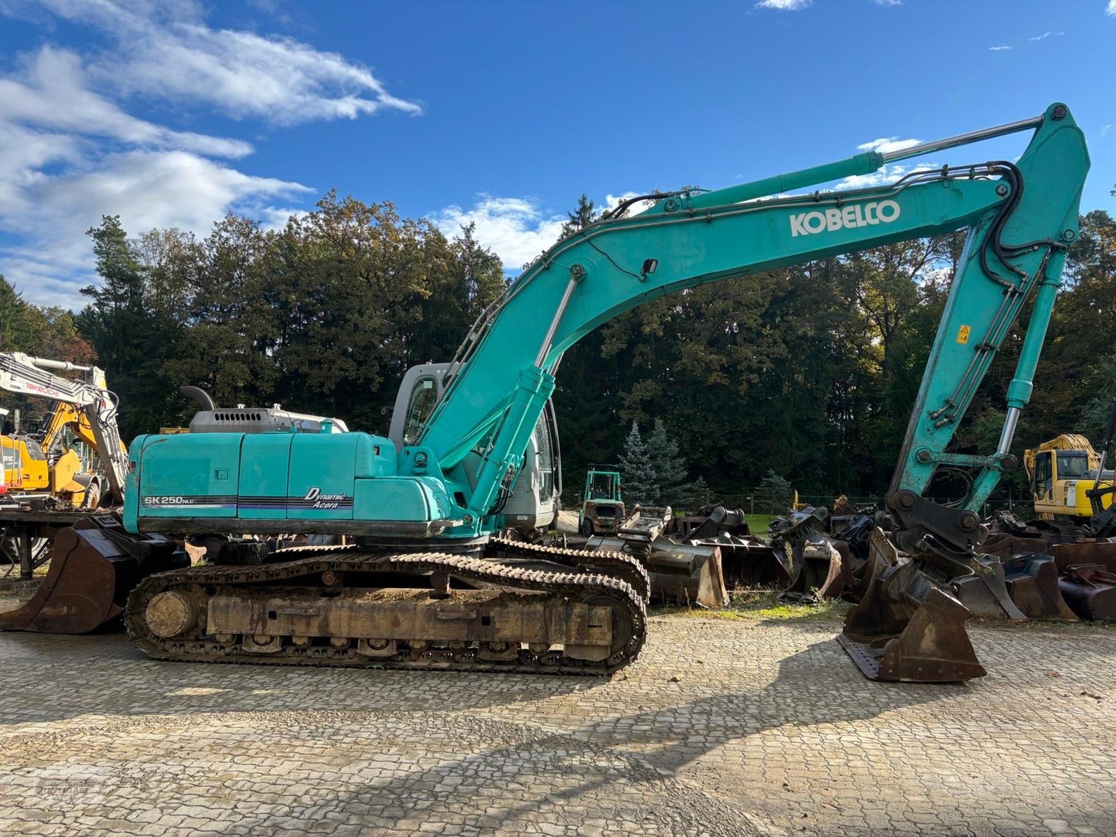 Kettenbagger of the type Kobelco SK 250 NLC-6ES, Gebrauchtmaschine in Deutsch - Goritz (Picture 2)