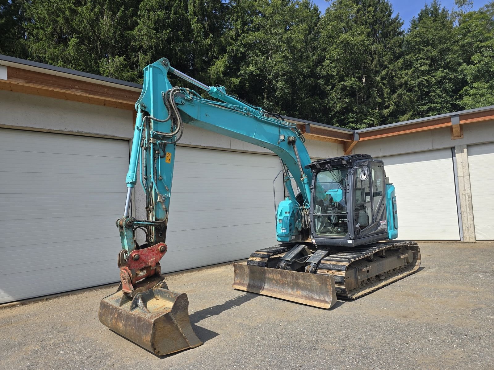 Kettenbagger des Typs Kobelco SK140SRLC-7, Gebrauchtmaschine in Gabersdorf (Bild 1)