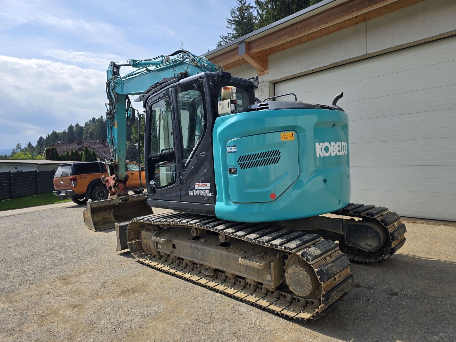 Kettenbagger des Typs Kobelco SK140SRLC-7, Gebrauchtmaschine in Gabersdorf (Bild 2)