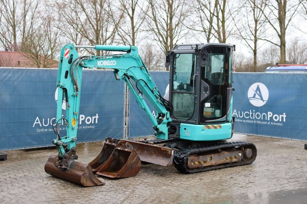 Kettenbagger van het type Kobelco SK28SR, Gebrauchtmaschine in Antwerpen (Foto 10)