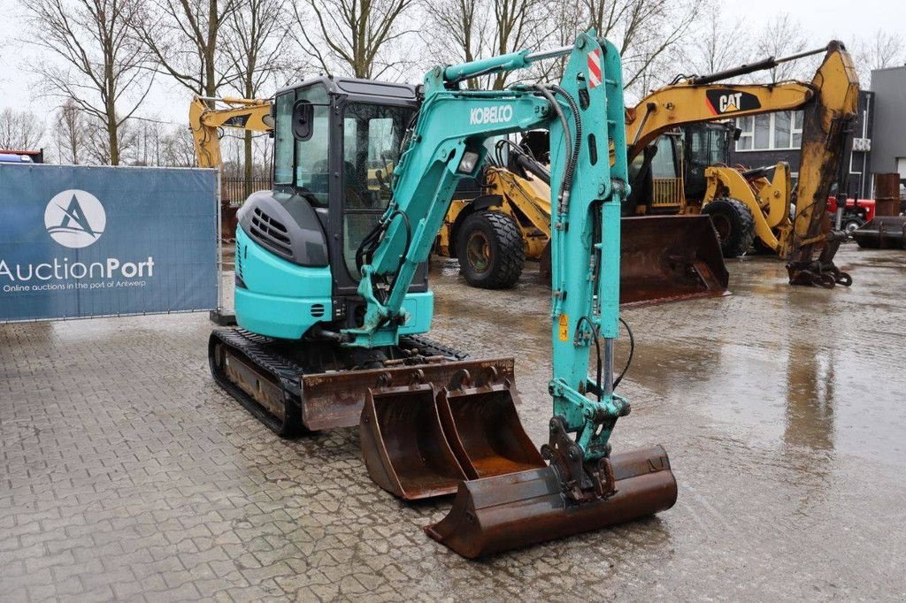 Kettenbagger van het type Kobelco SK28SR, Gebrauchtmaschine in Antwerpen (Foto 8)