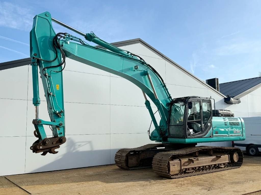 Kettenbagger del tipo Kobelco SK350LC-9 - Hammer Lines / Quick Coupler, Gebrauchtmaschine In Veldhoven (Immagine 2)