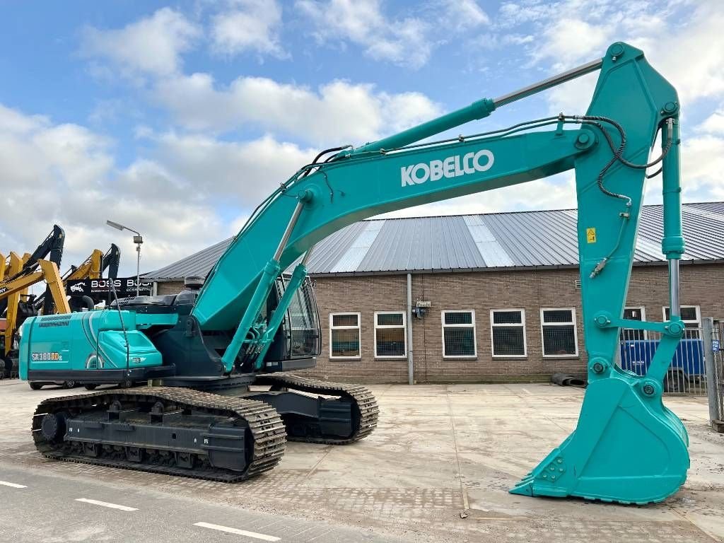 Kettenbagger Türe ait Kobelco SK380XDLC-10 - New / Unused / Hammer Lines, Gebrauchtmaschine içinde Veldhoven (resim 7)