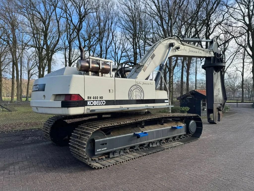 Kettenbagger van het type Kobelco SK460LC-3 scrap shear Labounty, Gebrauchtmaschine in Harskamp (Foto 7)