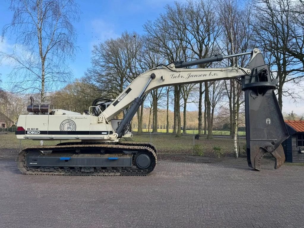 Kettenbagger van het type Kobelco SK460LC-3 scrap shear Labounty, Gebrauchtmaschine in Harskamp (Foto 4)
