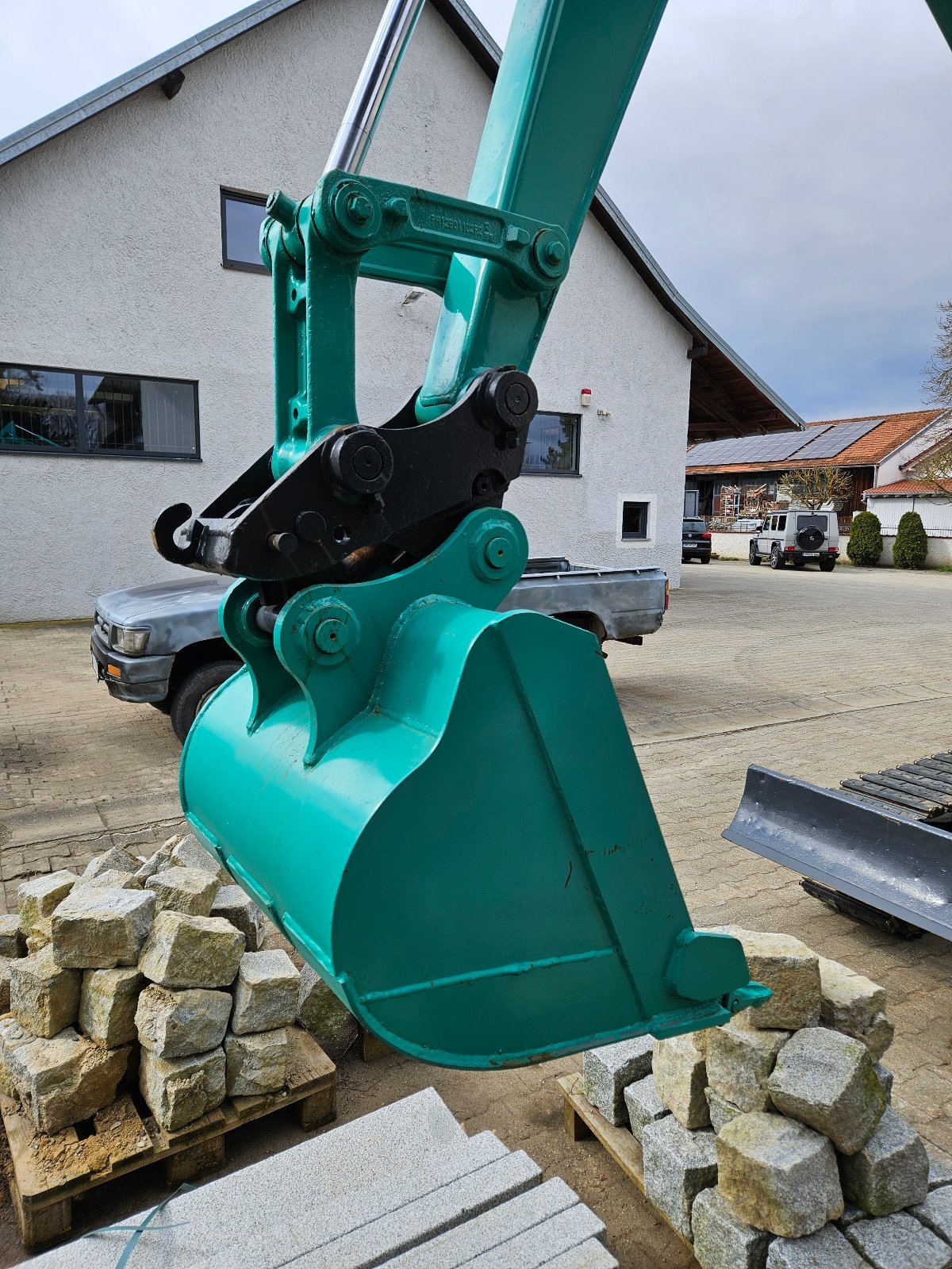 Kettenbagger du type Kobelco SK55SR, Gebrauchtmaschine en Geiselhöring (Photo 2)