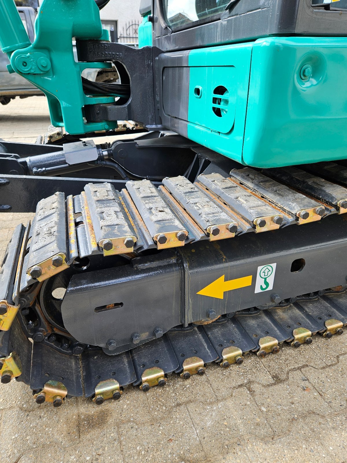 Kettenbagger du type Kobelco SK55SR, Gebrauchtmaschine en Geiselhöring (Photo 4)