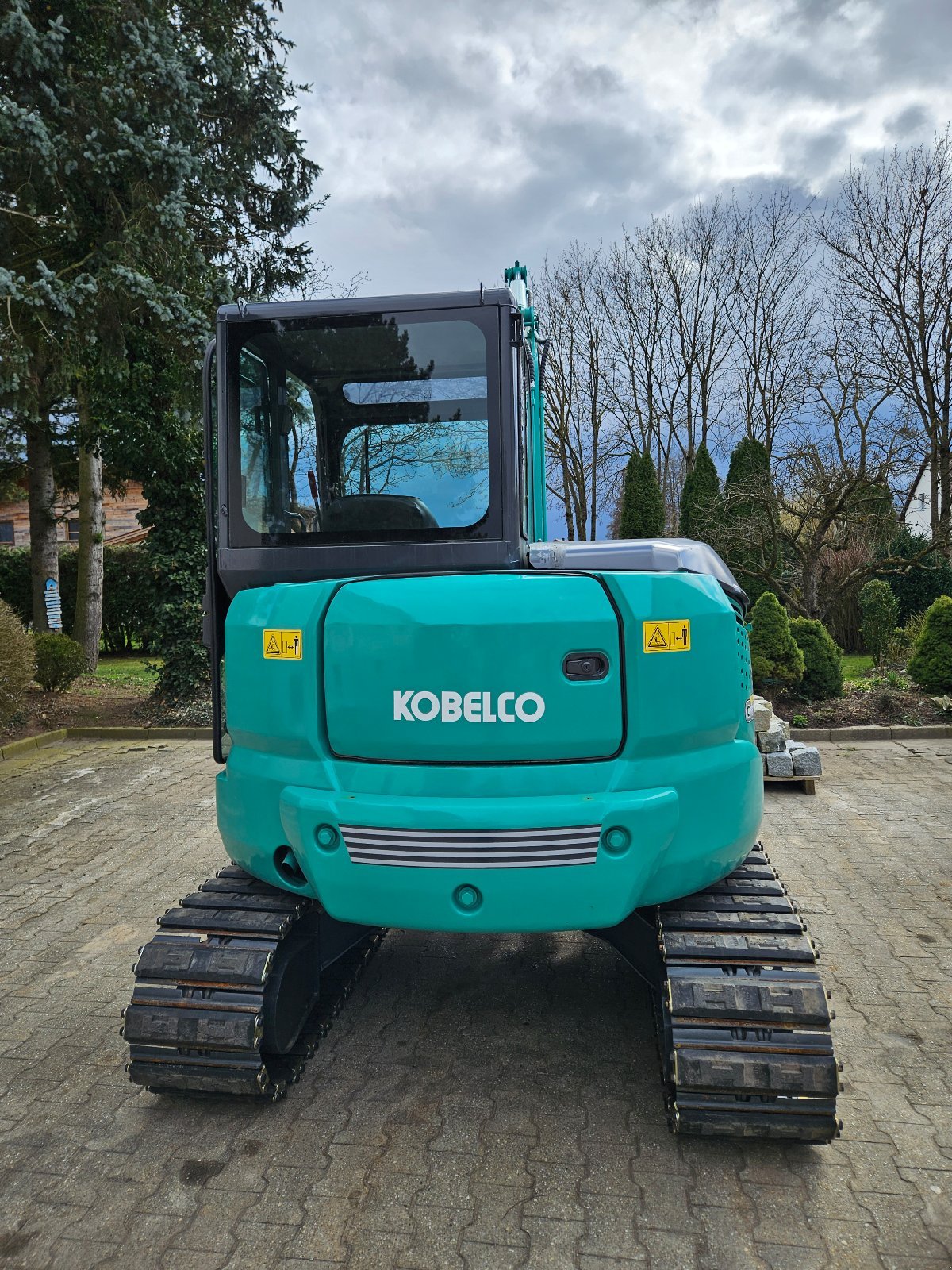Kettenbagger du type Kobelco SK55SR, Gebrauchtmaschine en Geiselhöring (Photo 7)