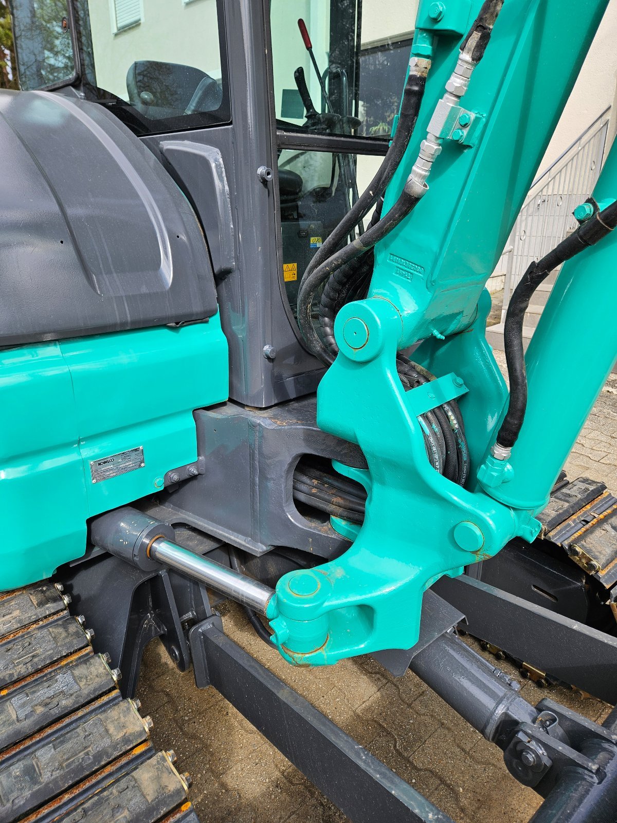 Kettenbagger du type Kobelco SK55SR, Gebrauchtmaschine en Geiselhöring (Photo 11)