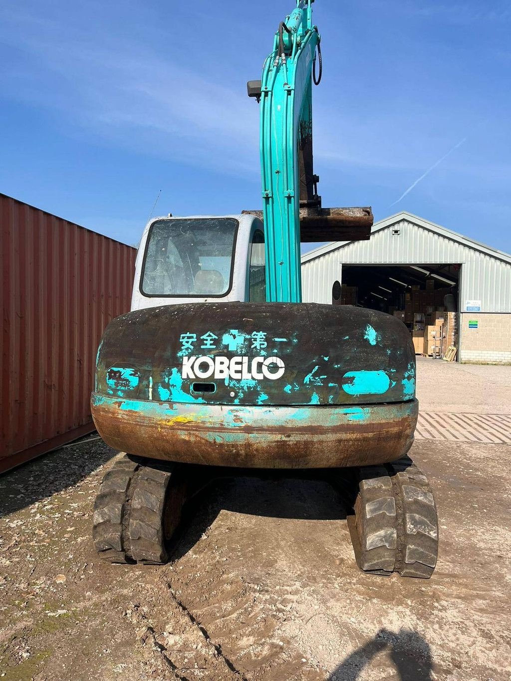Kettenbagger tip Kobelco SK60, Gebrauchtmaschine in Antwerpen (Poză 5)
