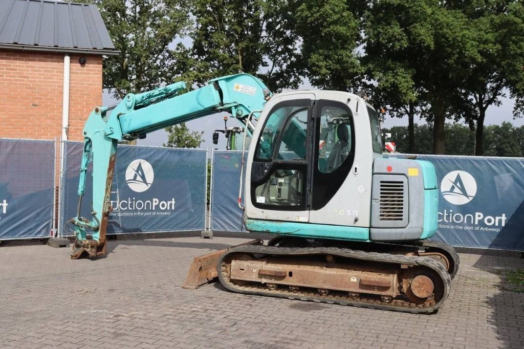 Kettenbagger del tipo Kobelco SK70SR-1E, Gebrauchtmaschine In Antwerpen (Immagine 3)