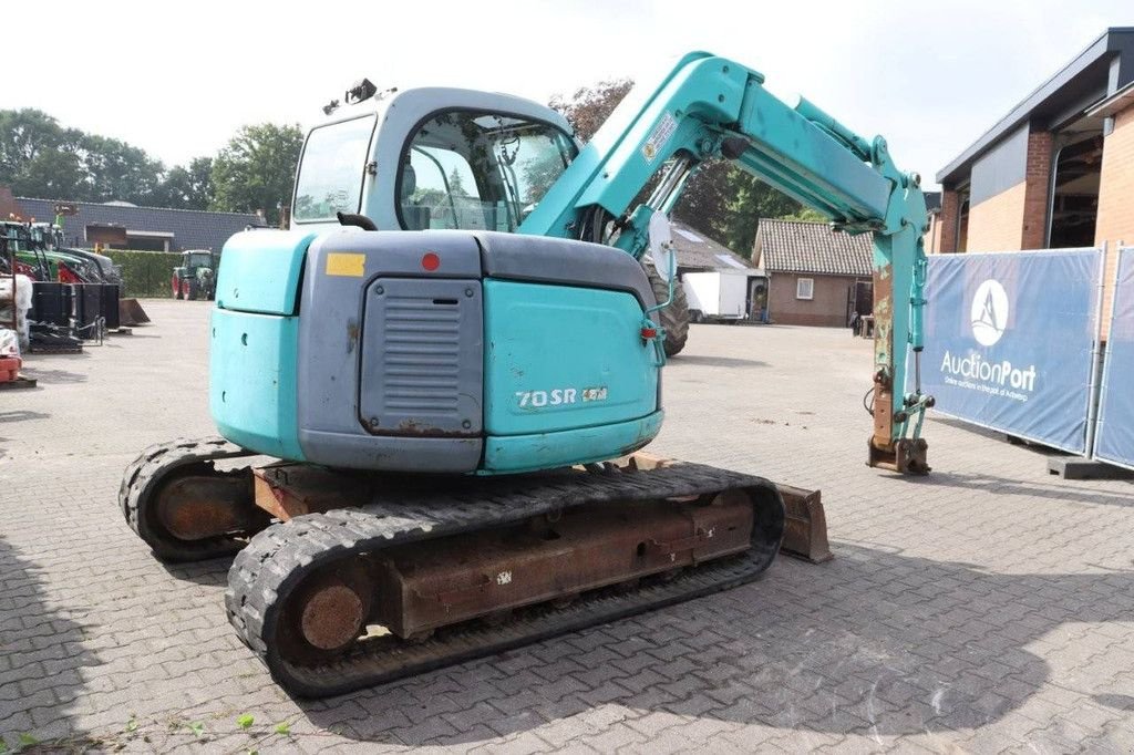 Kettenbagger del tipo Kobelco SK70SR-1E, Gebrauchtmaschine In Antwerpen (Immagine 5)