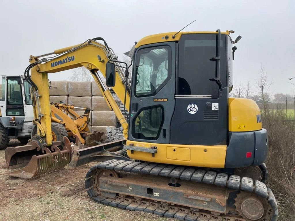 Kettenbagger a típus Komatsu PC 80 MR-3 Graafmachine, Gebrauchtmaschine ekkor: Lunteren (Kép 2)