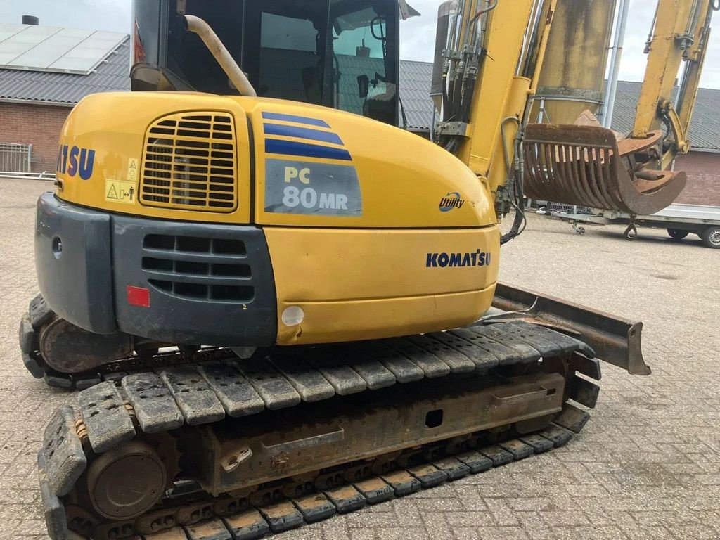 Kettenbagger a típus Komatsu PC 80 MR-3 Graafmachine, Gebrauchtmaschine ekkor: Lunteren (Kép 8)