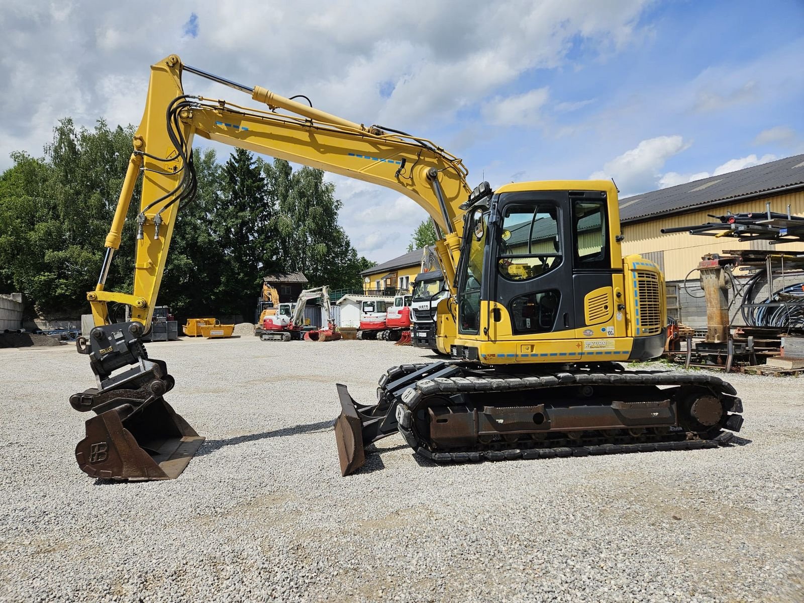 Kettenbagger des Typs Komatsu PC138US-8, Gebrauchtmaschine in Gabersdorf (Bild 5)