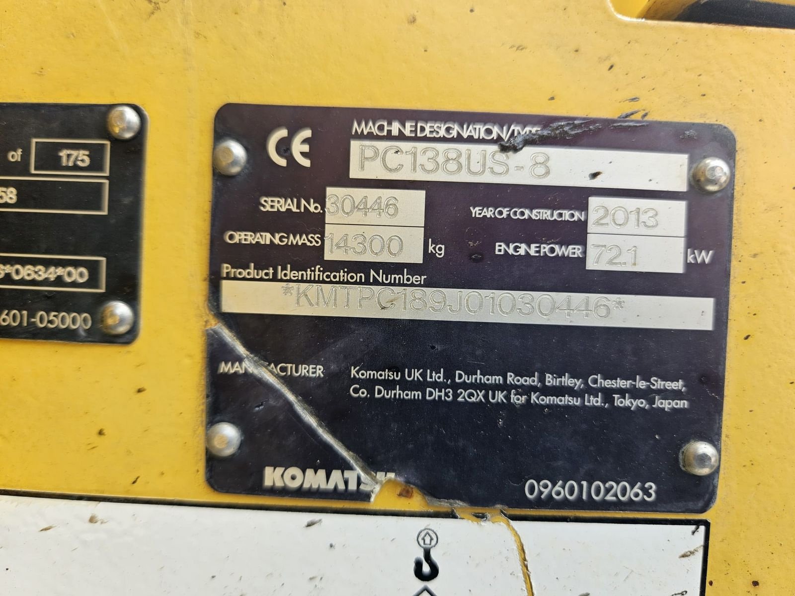 Kettenbagger des Typs Komatsu PC138US-8, Gebrauchtmaschine in Gabersdorf (Bild 11)