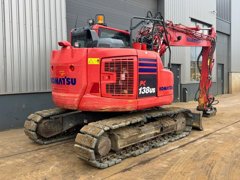 Kettenbagger des Typs Komatsu PC138US - Tripple boom + blade, Gebrauchtmaschine in Velddriel (Bild 5)