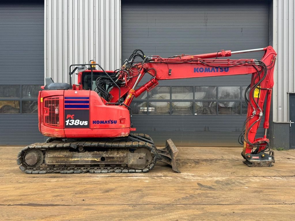 Kettenbagger des Typs Komatsu PC138US - Tripple boom + blade, Gebrauchtmaschine in Velddriel (Bild 7)