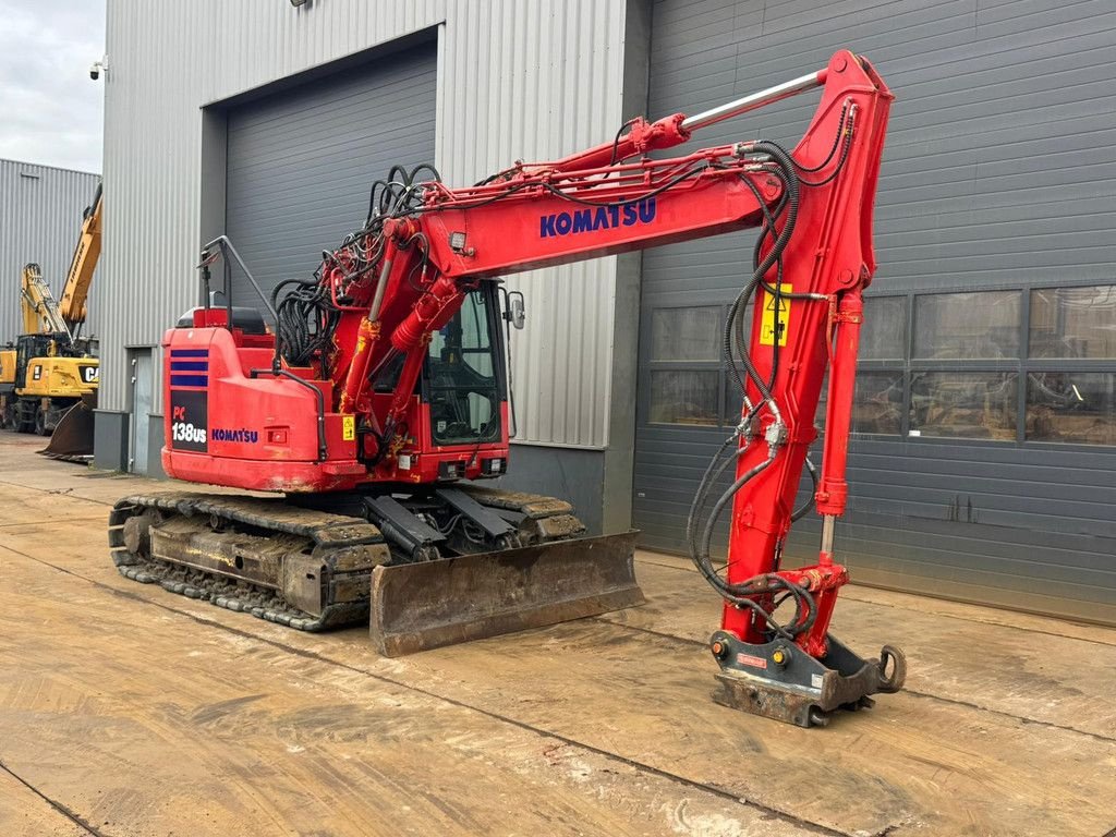 Kettenbagger des Typs Komatsu PC138US - Tripple boom + blade, Gebrauchtmaschine in Velddriel (Bild 8)