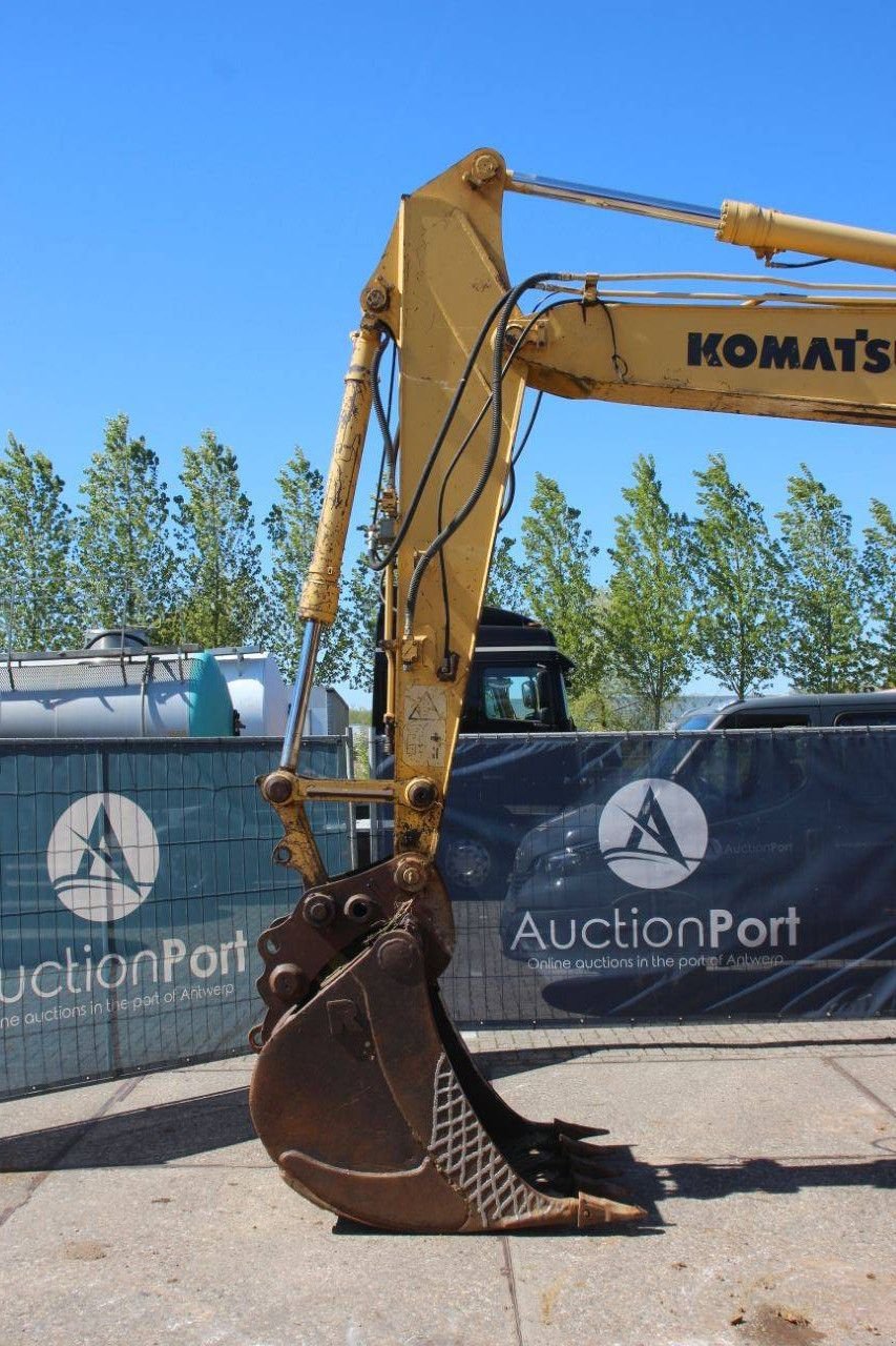 Kettenbagger Türe ait Komatsu PC160-6X, Gebrauchtmaschine içinde Antwerpen (resim 11)